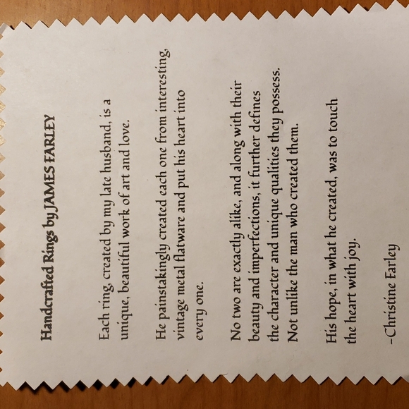 Handmade Gothic Bohemian Style Wrap Around Vintage Spoon Ring  sz 7 - Picture 7 of 7